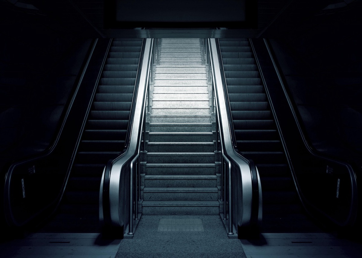 Shanghai subway station interior