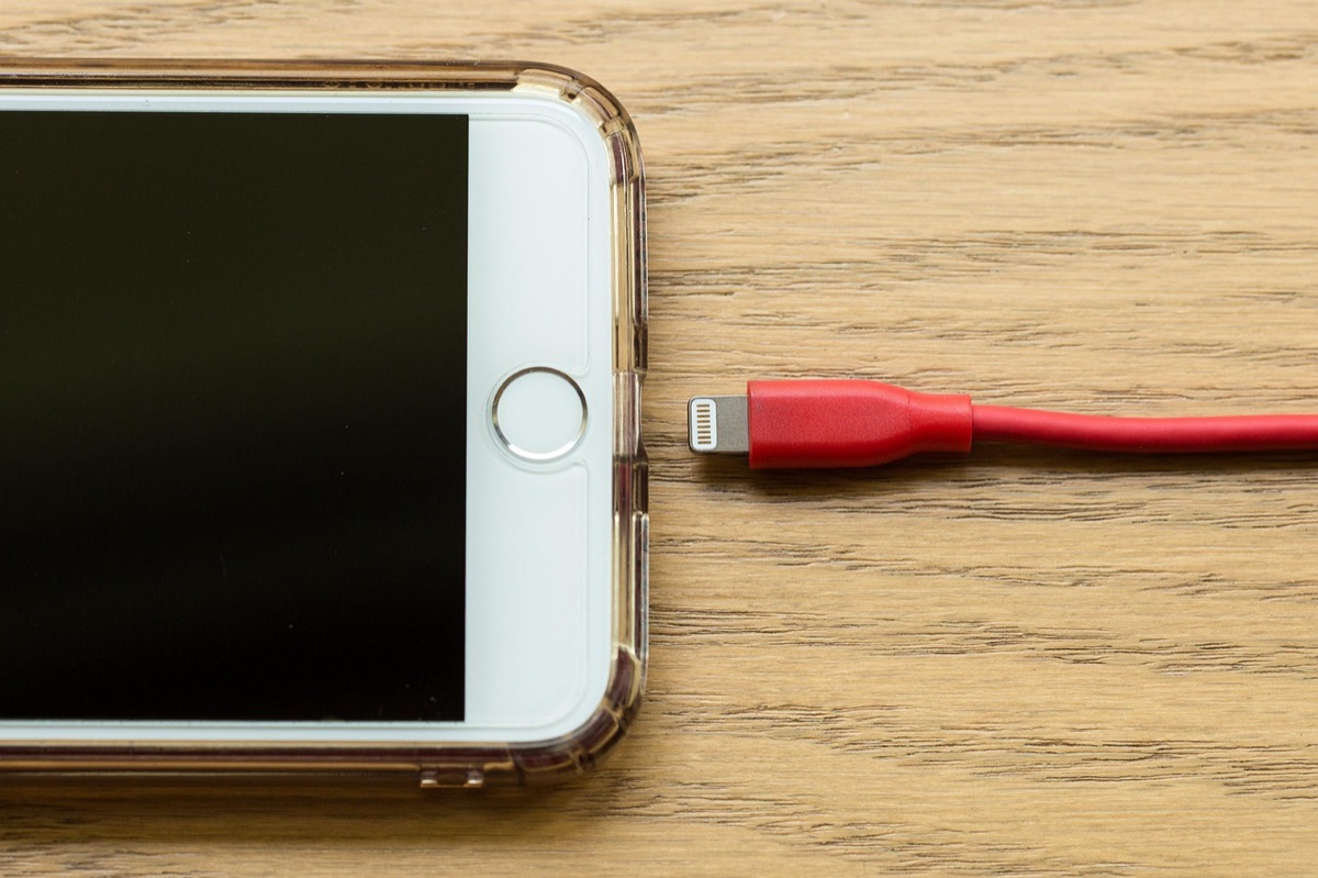 Smartphone charging cable and wireless charger
